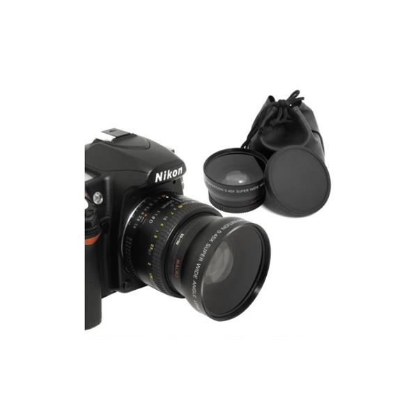 Leča 52mm, Wide Angle + Macro